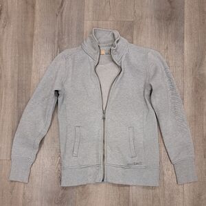 Carhartt Gray Full-Zip Sweatshirt